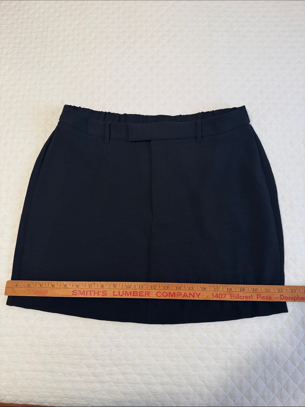 Classic Black Women's Skirt - Tailored Pencil Style